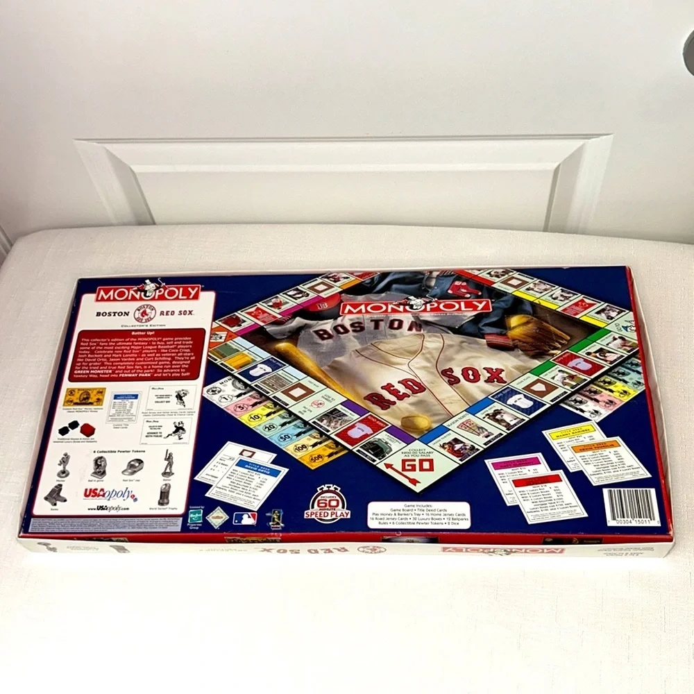 MONOPOLY Boston Red Sox 2004 World Series Champions, Plus Bonus Pewter Token ⚾️